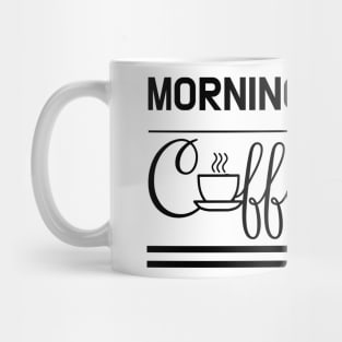 Early Morning Blues: Coffee or Bed Mug